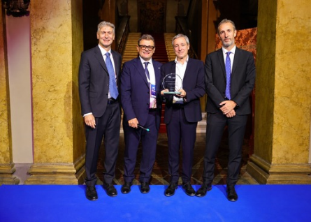 Fabio Meloni, CEO Deda Next, Antonio Franceschetti, Presidente, Fondazione Innovazione Digitale ETS, Roberto Loro, Chief Technology Officer Dedagroup, Oscar Fuet, Deputy Managing Director Country Italia, GPI