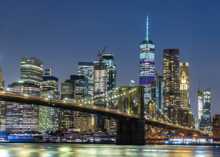 Skyline di Ney York, USA
