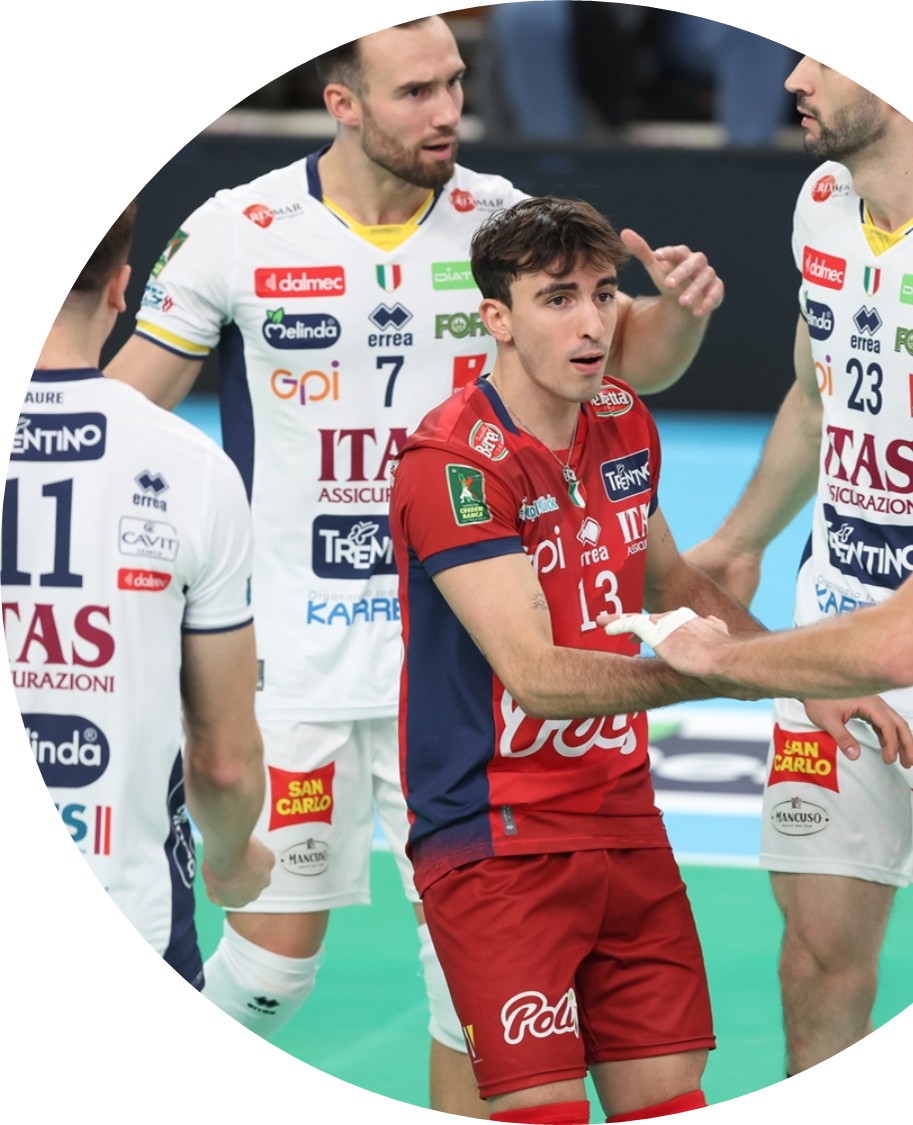 Immagine della squadra di trentino volley