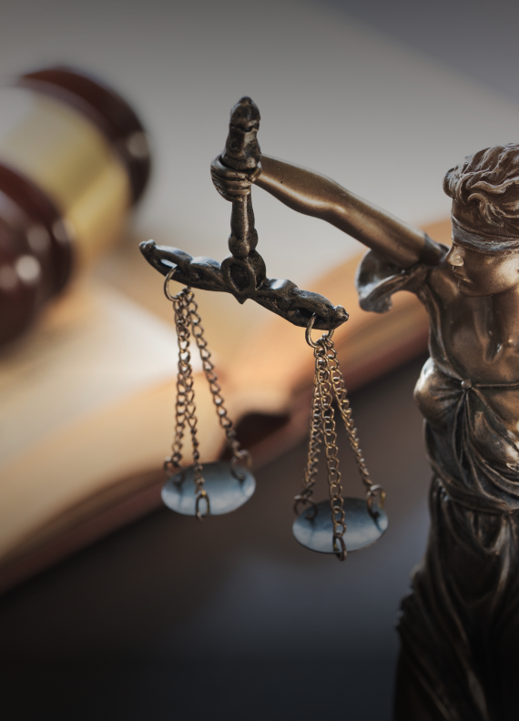 Bilancia simbolo della giustizia